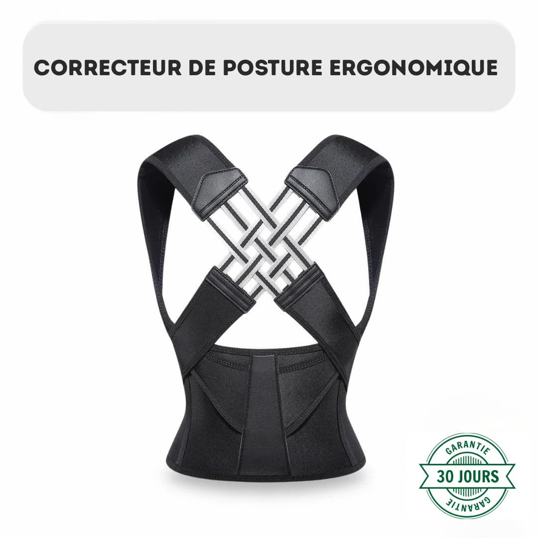 Correcteur de Posture ergonomique: Réajustez votre colonne en 30 jours et retrouvez votre bien-être