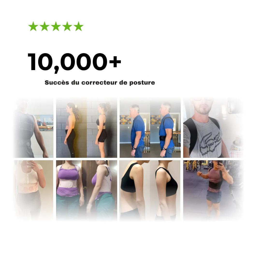 Correcteur de Posture ergonomique: Réajustez votre colonne en 30 jours et retrouvez votre bien-être