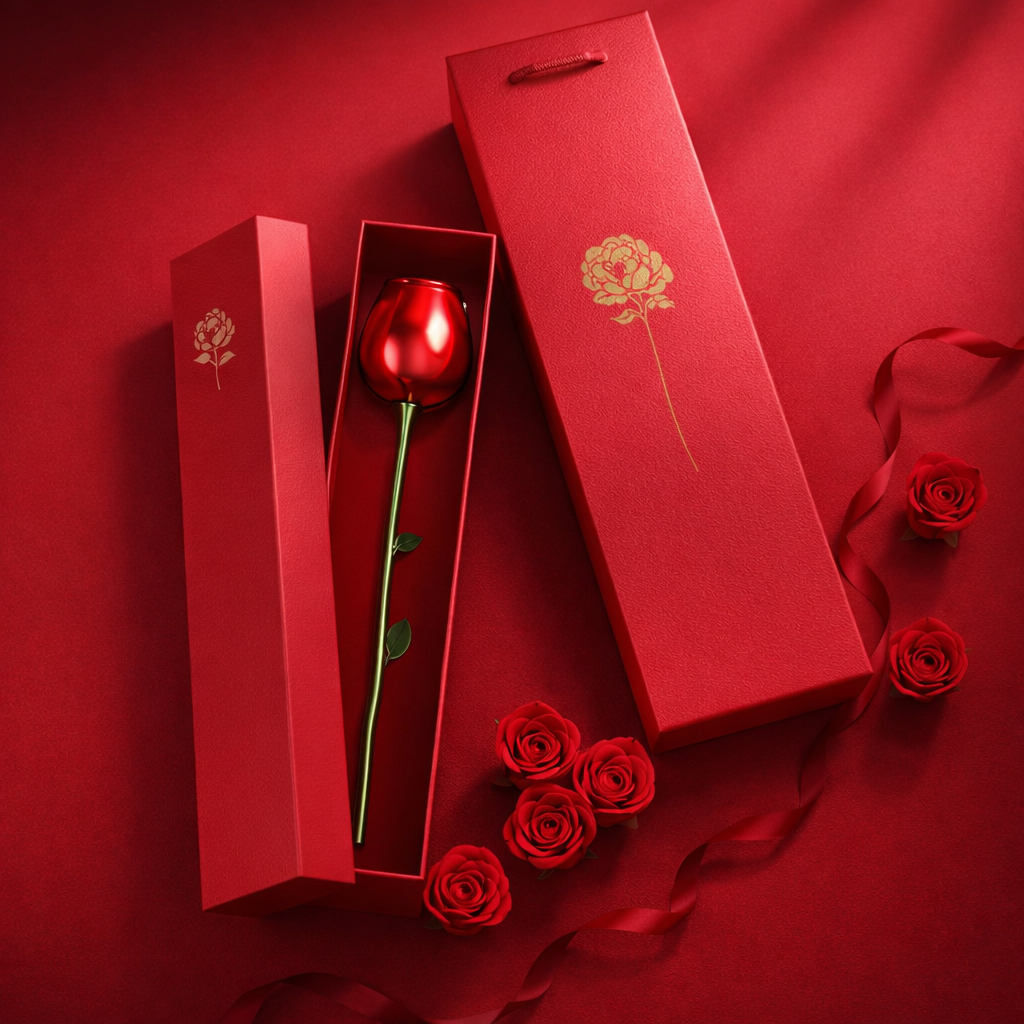 🌹 Rose Éternelle en Coffret – Le Cadeau Qui Dure Toute une Vie