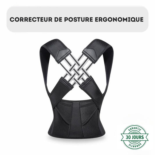 Correcteur de Posture  ergonomique: Réajustez votre colonne  en 30 jours et retrouvez votre bien-être