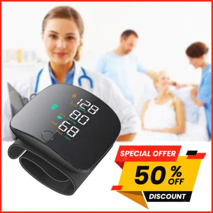 Tensiomètre Intelligent Poignet+ et Rechargeable Avec Écran LED : Précision Et Facilité D'utilisation