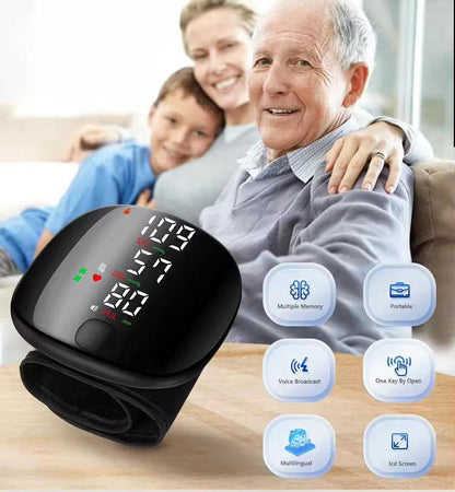 Tensiomètre Intelligent Poignet+ et Rechargeable Avec Écran LED : Précision Et Facilité D'utilisation