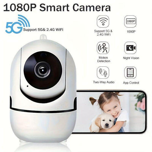 Caméra PT Mini Wifi de Sécurité Sans Fil 1080P HD