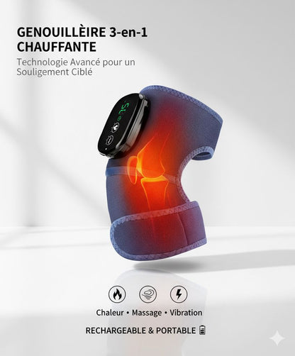 Genouillère électrique 3 en 1, Soulagez votre vos douleurs dans deux semaines
