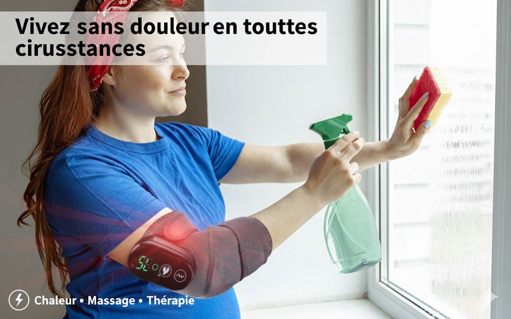 Genouillère électrique 3 en 1, Soulagez votre vos douleurs dans deux semaines
