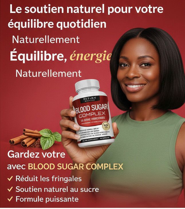 BLOOD SUGAR COMPLEX, Équilibrez votre glycémie et soutenez votre tension artérielle naturellement