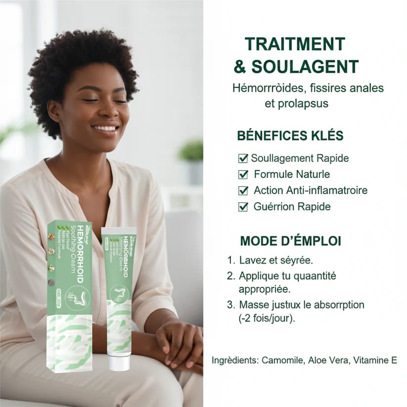 Crème HermoPlantes  à base de plantes pour hémorroïdes voici ma proposition